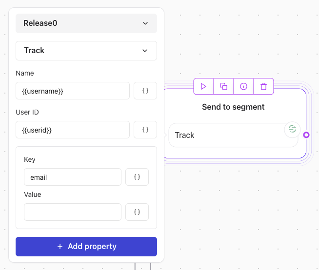 Release0.com - Segment element configuration