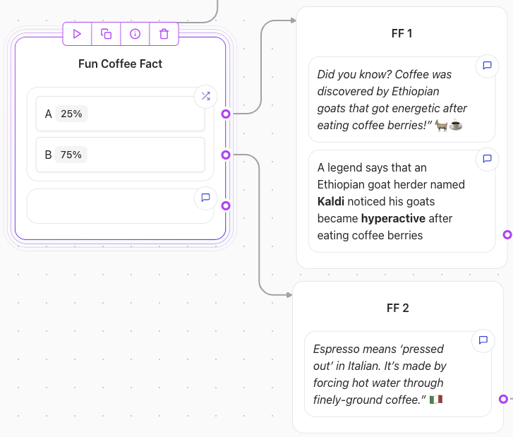 Release0.com - AB Test element Example