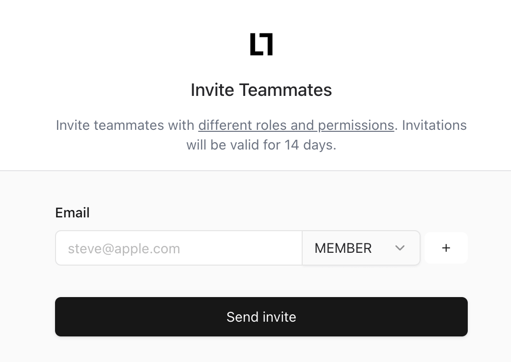 Add member email
