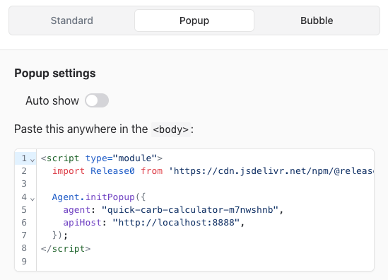 JavaScript popus