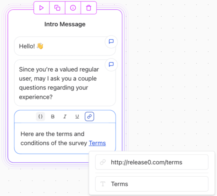 Release0.com - Agent Dialog Blocks