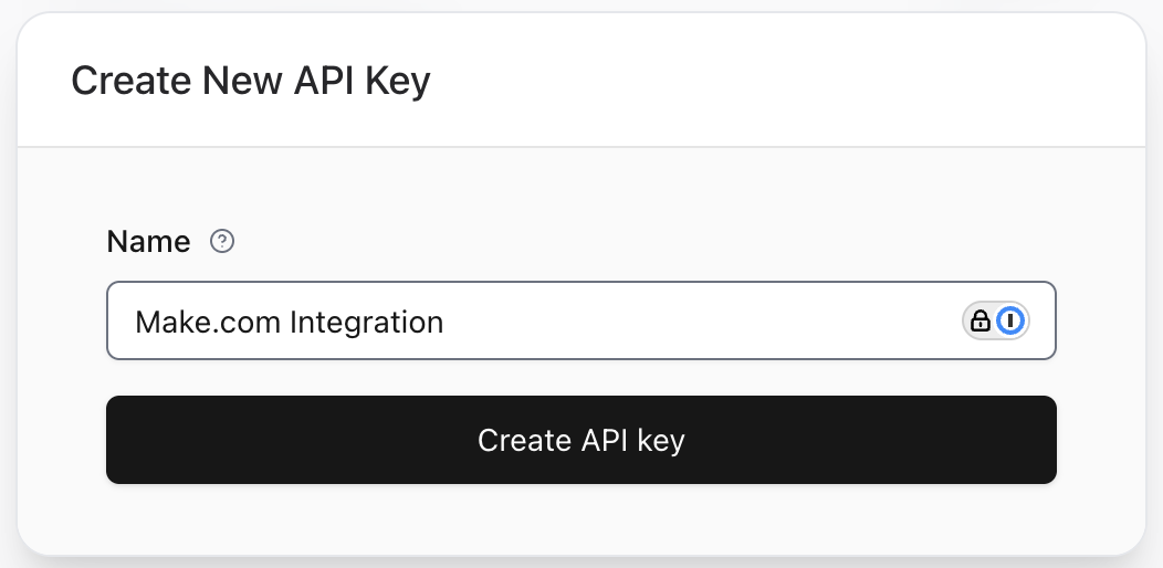 Release0.com - Make.com Integration API Key