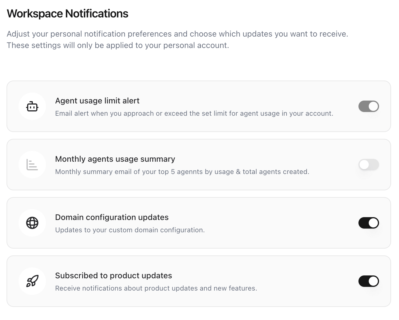Notifications