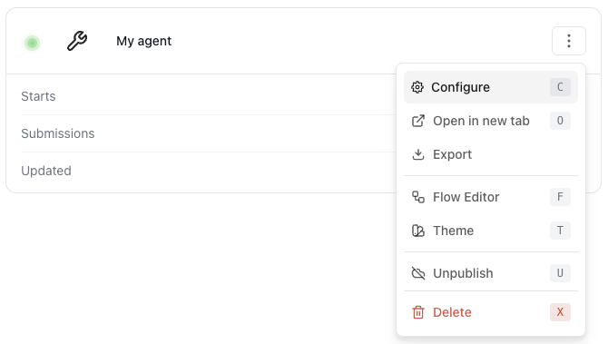 Release0.com - Agent 3 Dot Config