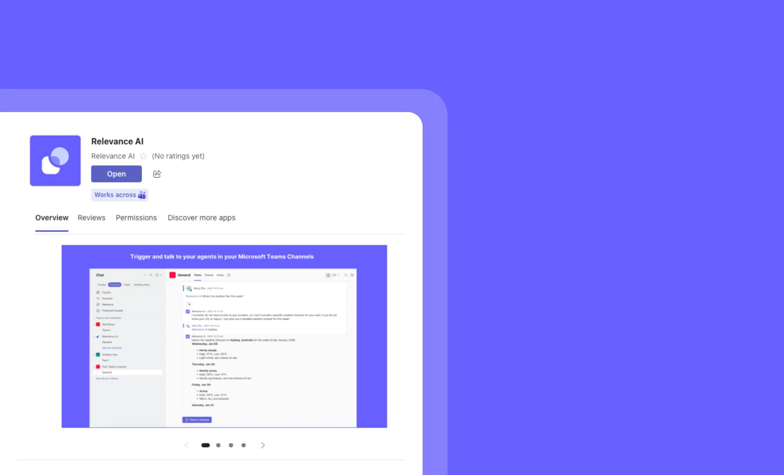 Microsoft Teams integration