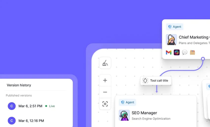 Unlock new ways to build, share, and trigger your AI Workforce