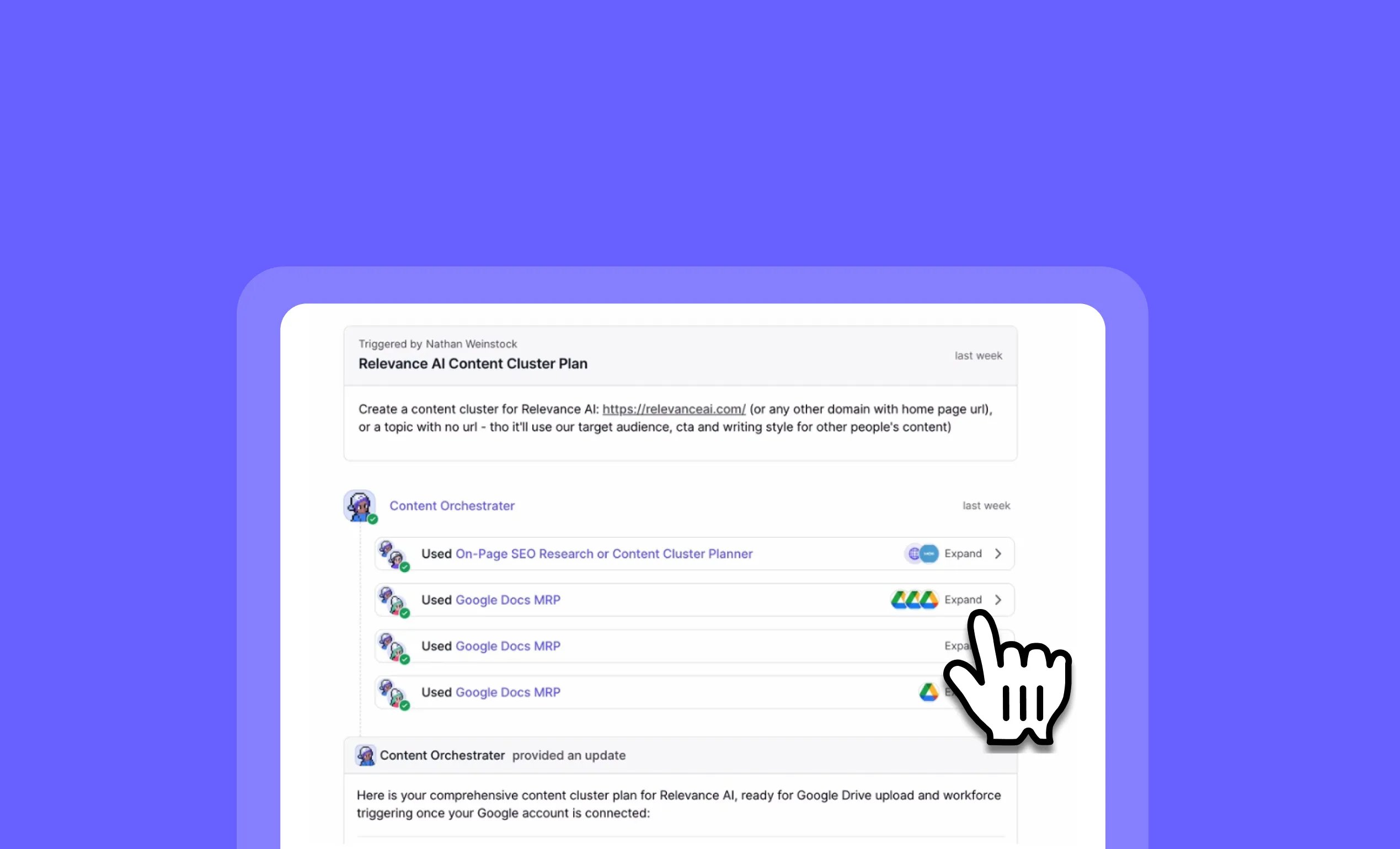 Workforce timeline updates: Nested & breadcrumb views for easier navigation