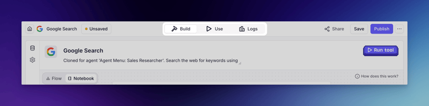 Create a Tool - Relevance AI Documentation