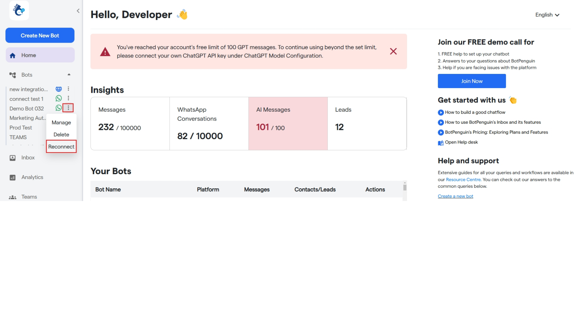 230 Reconnect Whatsapp Bot Cube6 Resource Centre 1 Pn