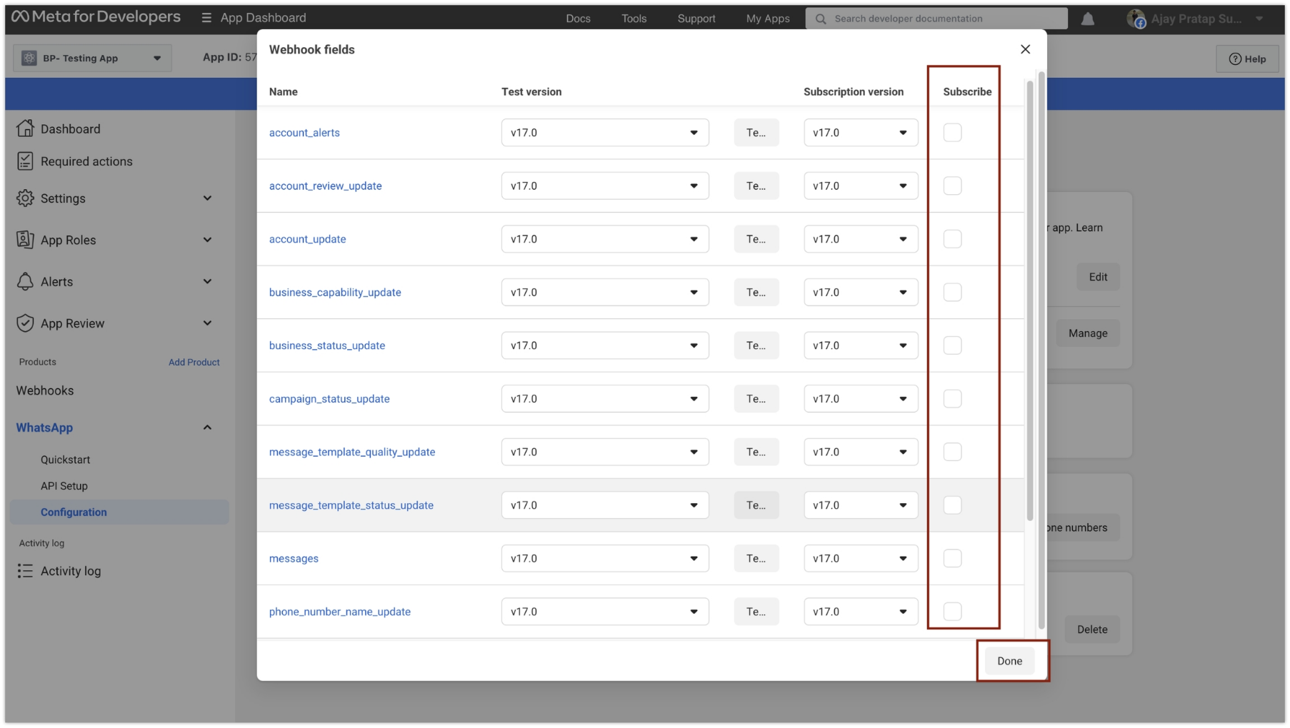 224 Subscribe Wa Webhook With Cube6 Cube6 R 6 Pn