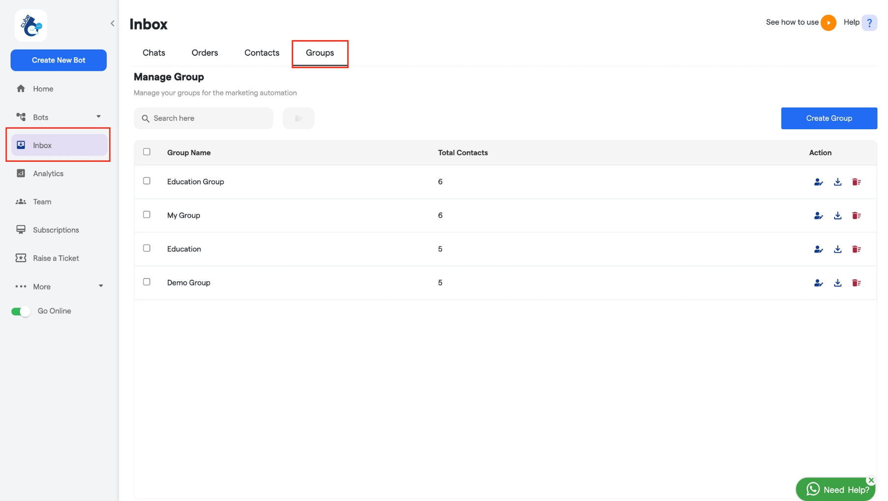 174 Groups Cube6 Resource Centre 1 Pn