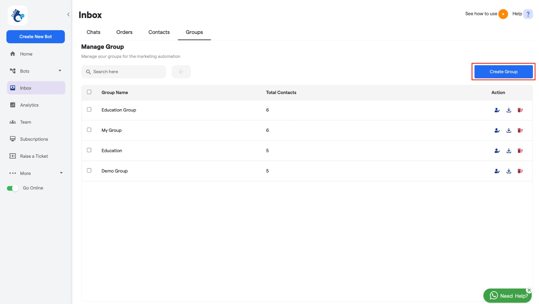 174 Groups Cube6 Resource Centre 2 Pn