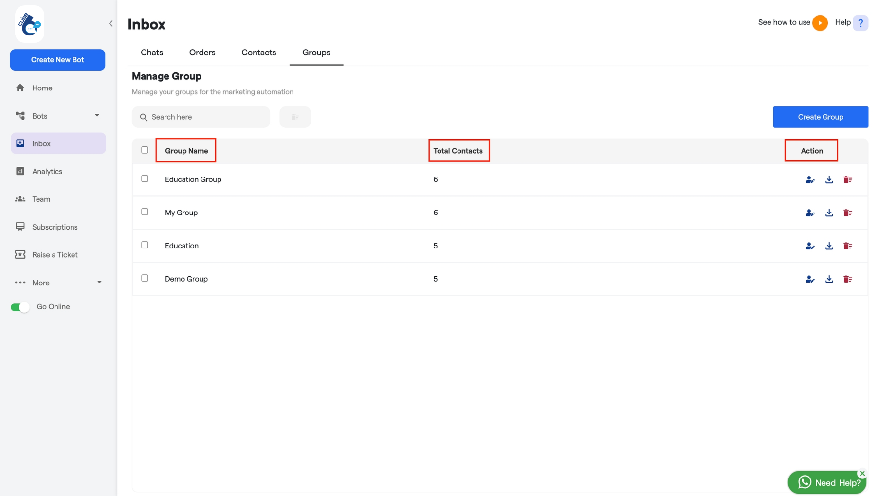 174 Groups Cube6 Resource Centre 7 Pn