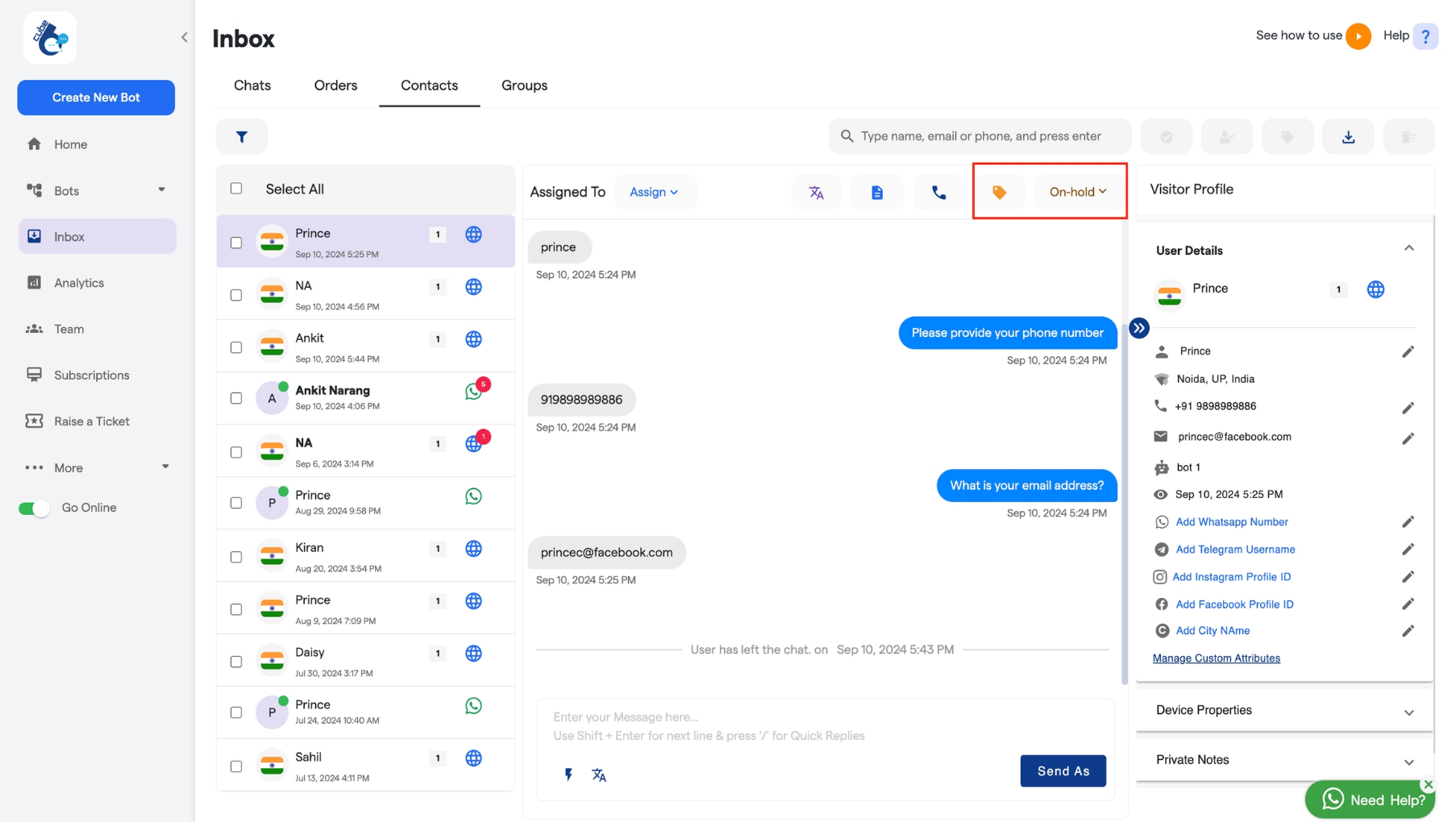 173 Contacts Cube6 Resource Centre 9 Pn