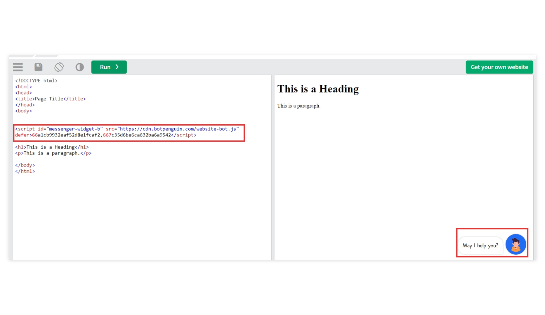 6 Landing Page Chatbot Cube6 Resource Centre 10 Pn