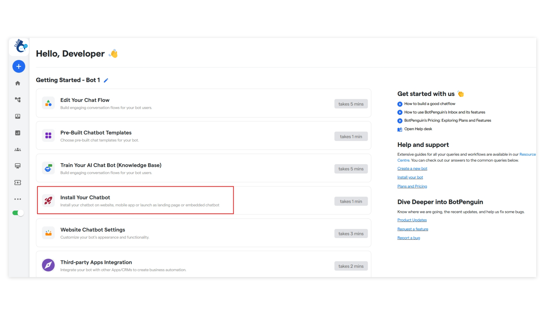 6 Landing Page Chatbot Cube6 Resource Centre 5 Pn
