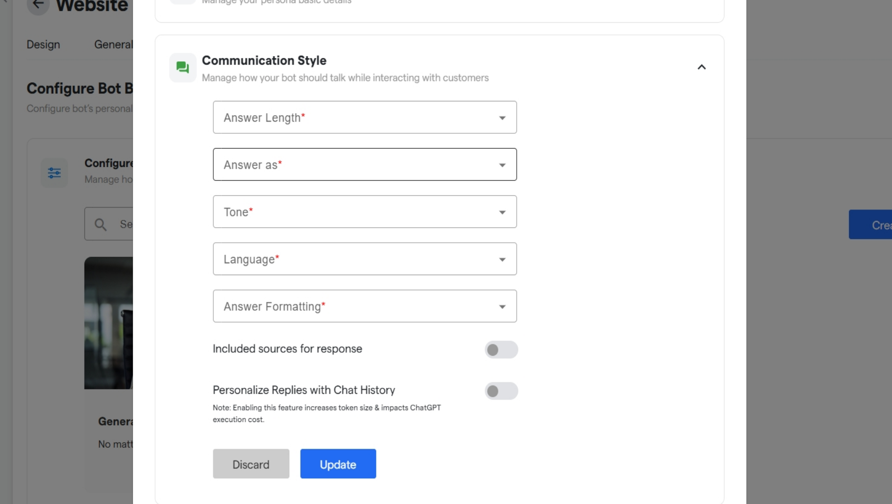 70 Ai Settings Cube6 Resource Centre 4 Pn