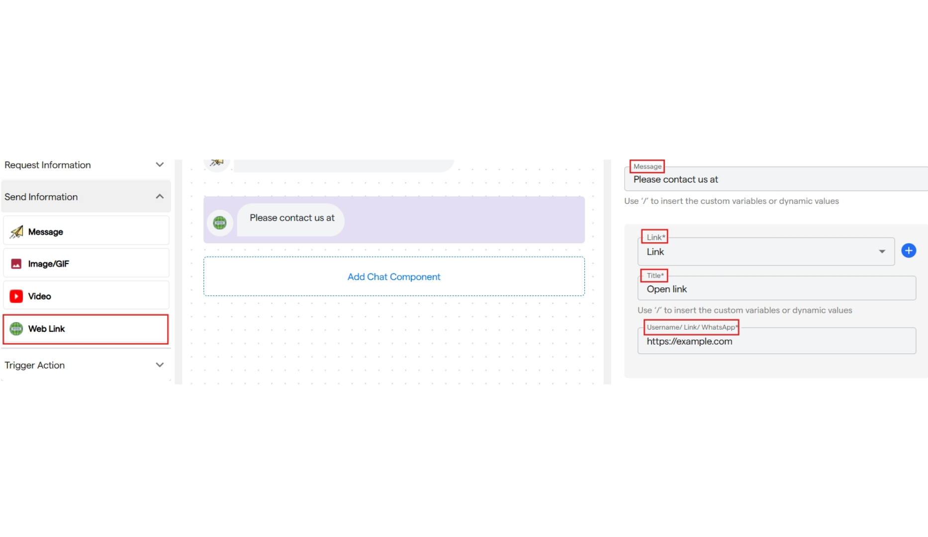 17 Send Information Cube6 Resource Centre 5 Pn