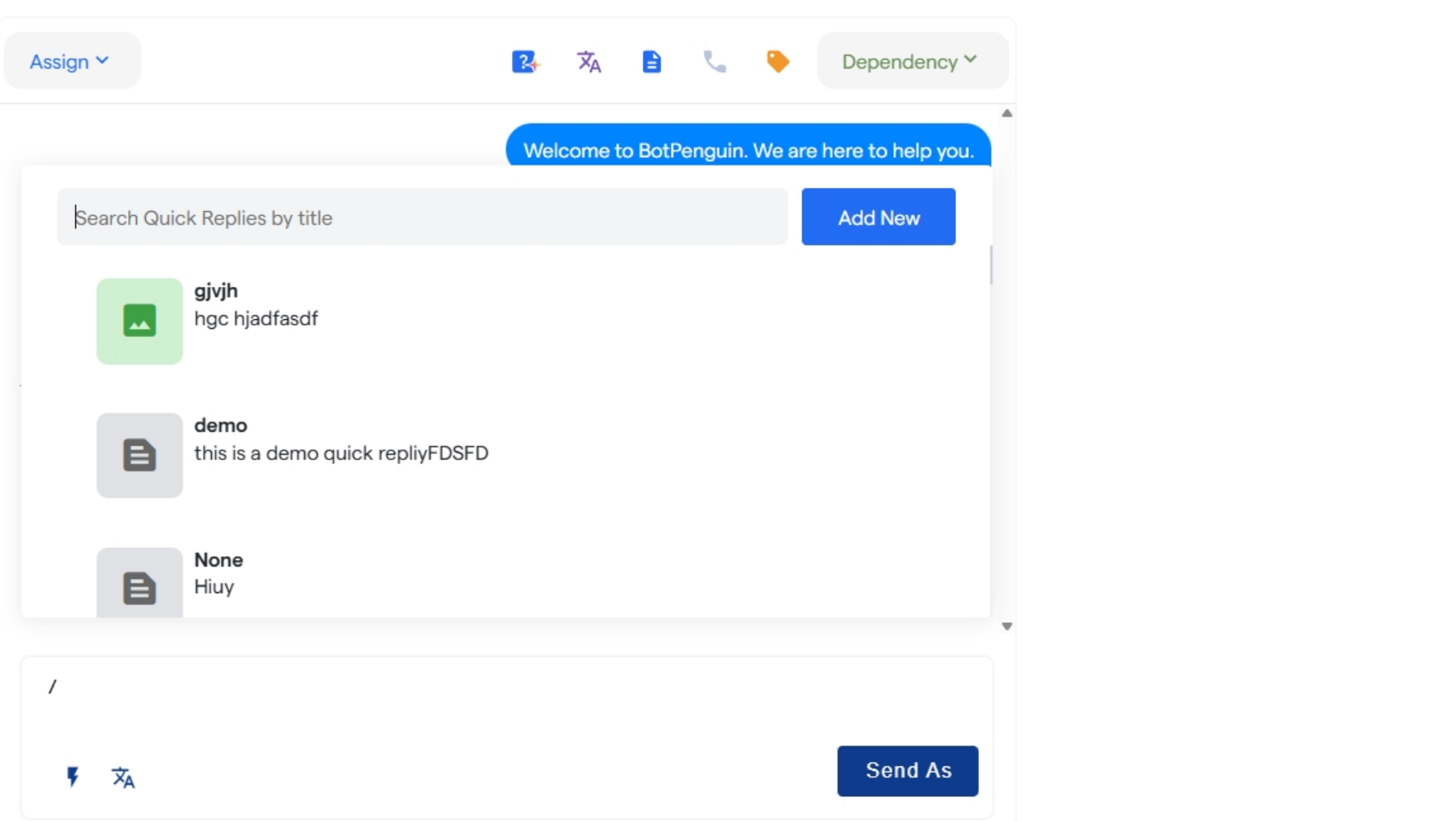 194 Quick Replies Cube6 Resource Centre 5 Pn