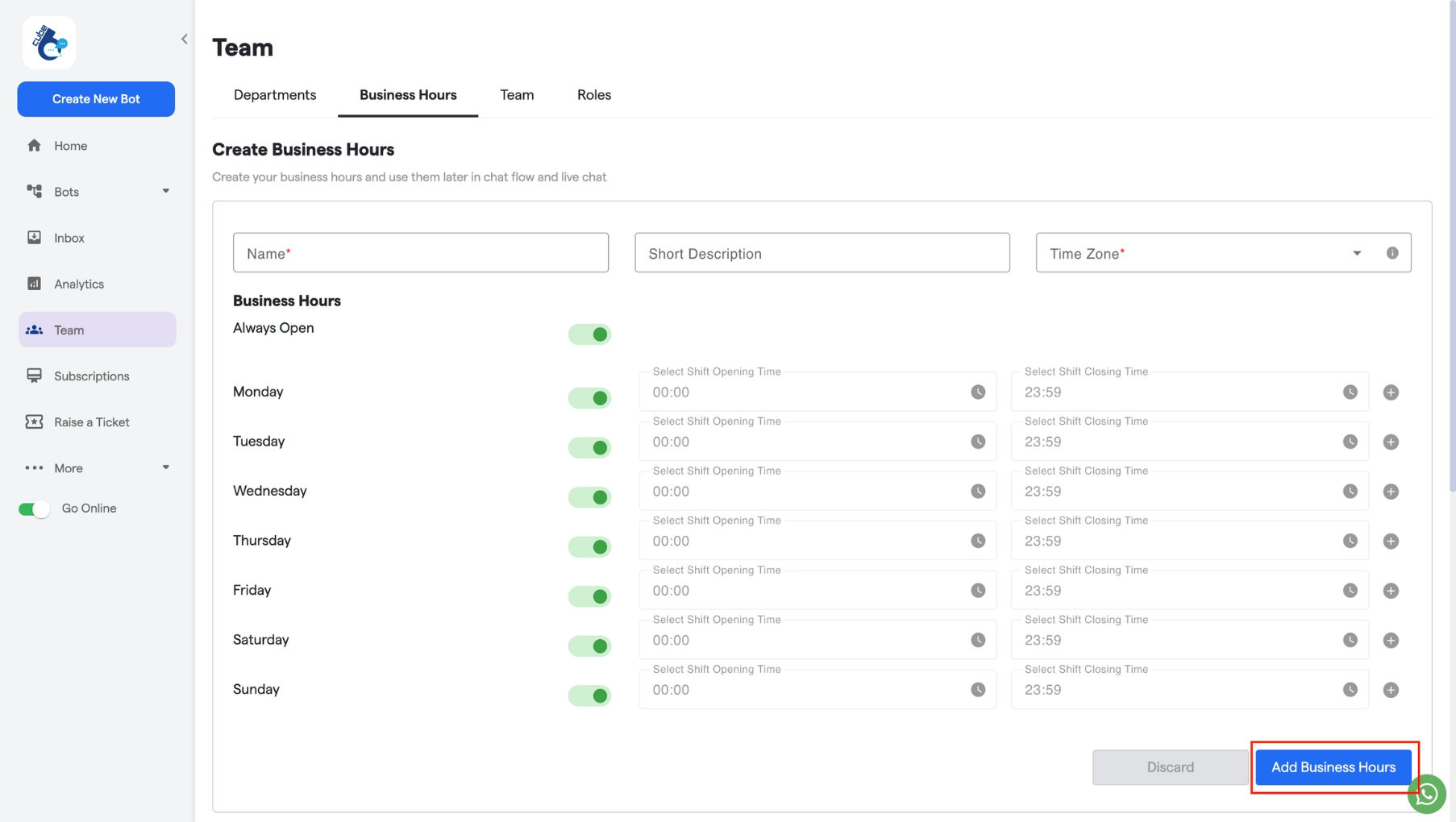 182 Business Hours Cube6 Resource Centre 5 Pn
