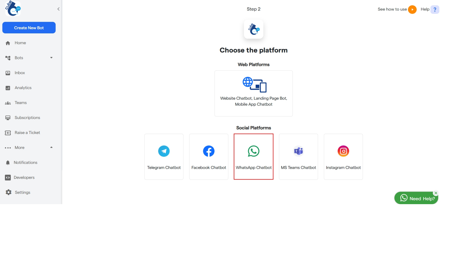 228 Whatsapp Bot Creation With Automated Onboarding B 7 Pn