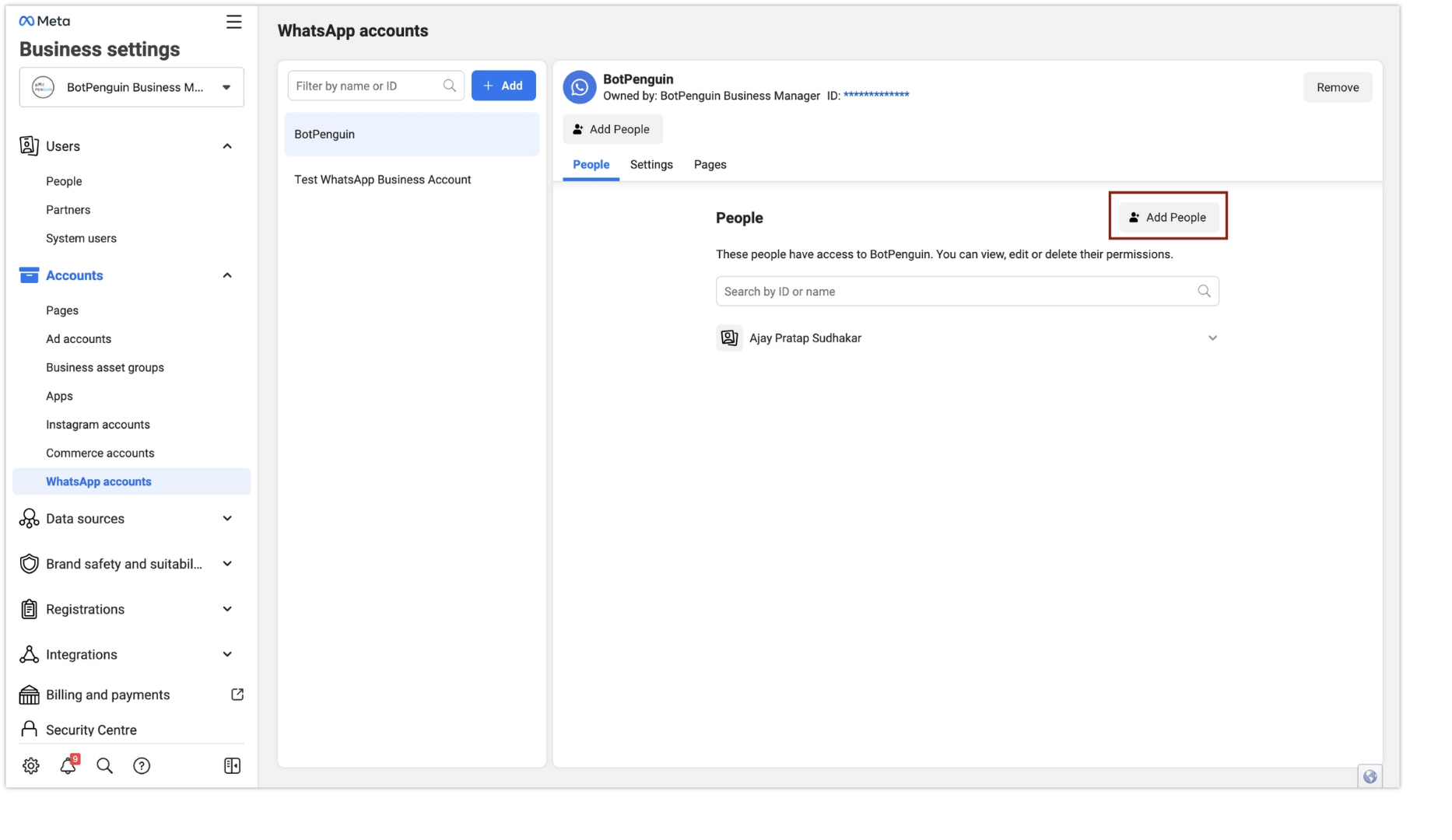 226 Assign System User To Whatsapp Account Cube6 7 Pn