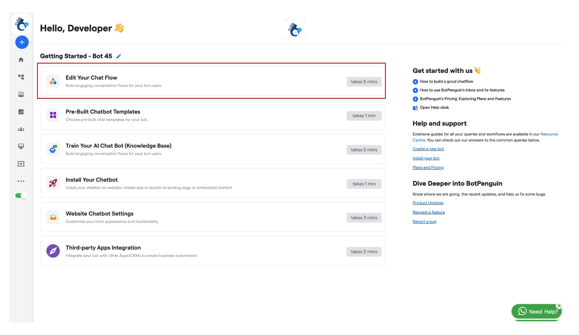 240 Chatbot User Authentication Cube6 Resource C 14 Pn