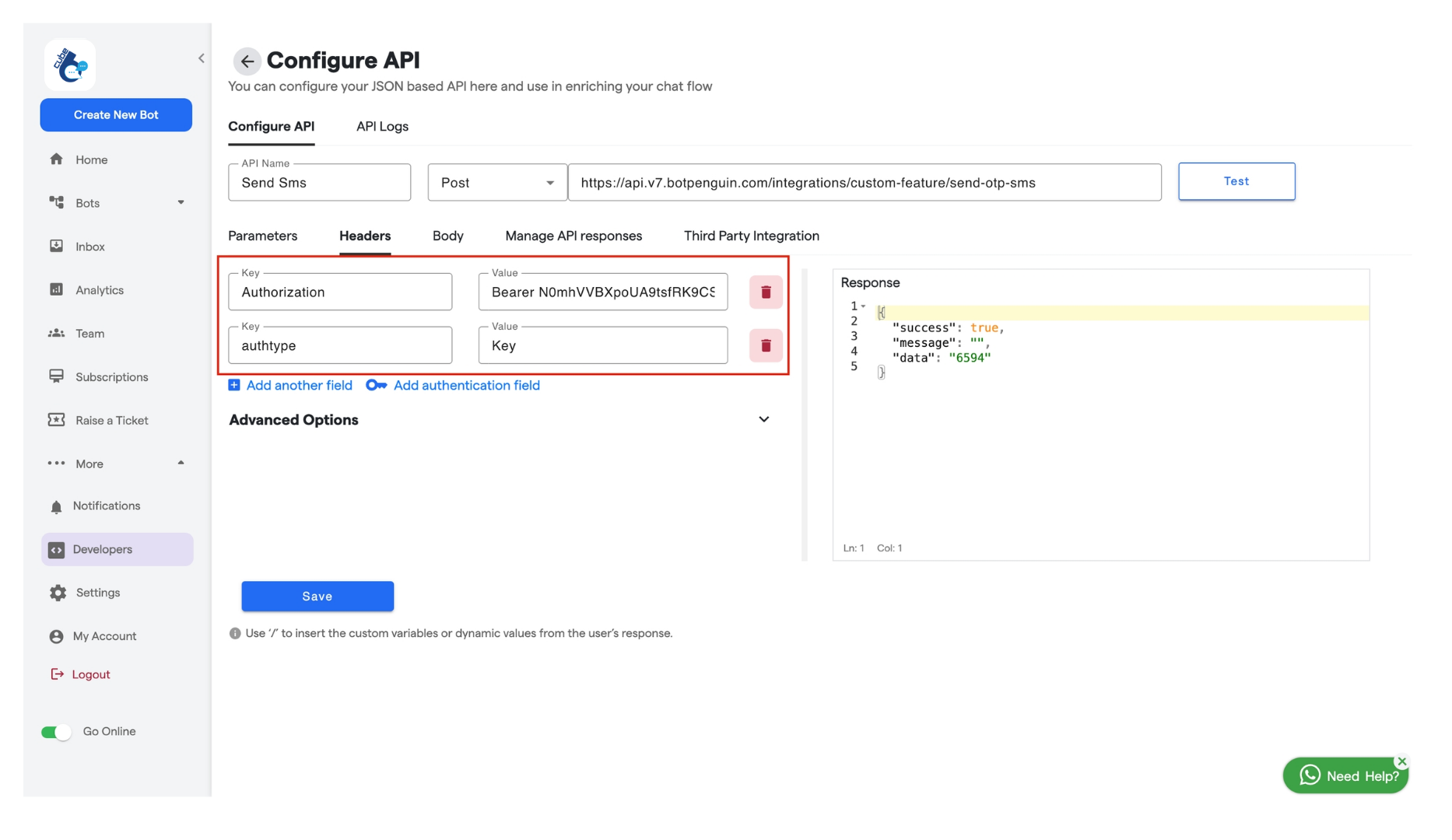 240 Chatbot User Authentication Cube6 Resource C 5 Pn