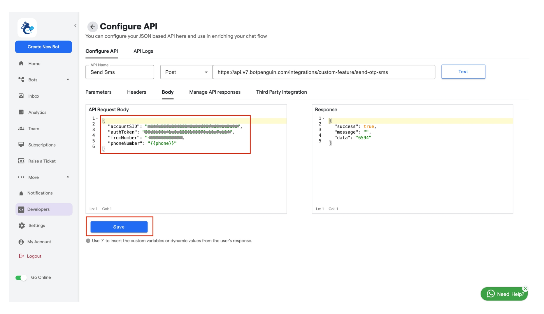 240 Chatbot User Authentication Cube6 Resource C 6 Pn