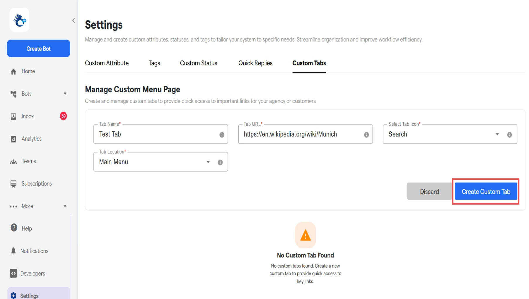 195 Custom Tabs Cube6 Resource Centre 5 Pn
