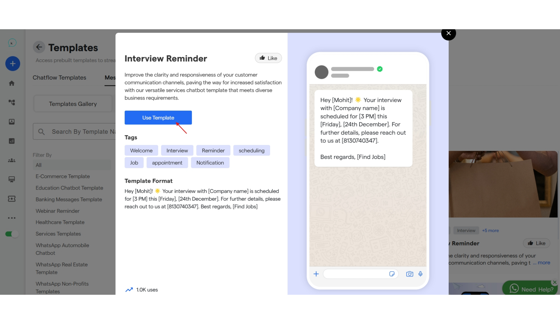38 Whatsapp Template Setup  Convertalk Resource Centr 4 Pn