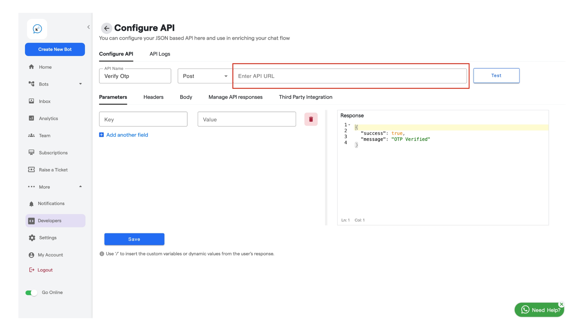 240 Chatbot User Authentication  Convertalk Resource C 10 Pn