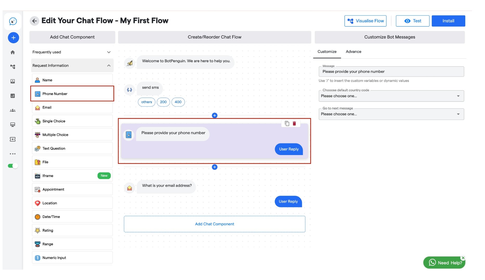 240 Chatbot User Authentication  Convertalk Resource C 16 Pn