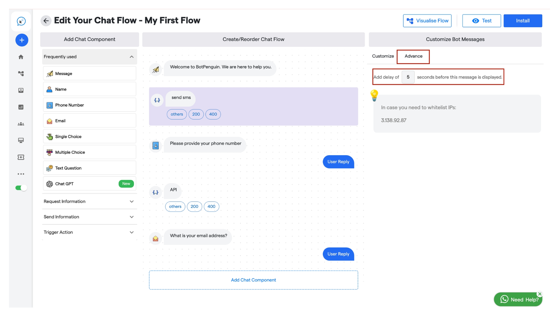 240 Chatbot User Authentication  Convertalk Resource C 17 Pn