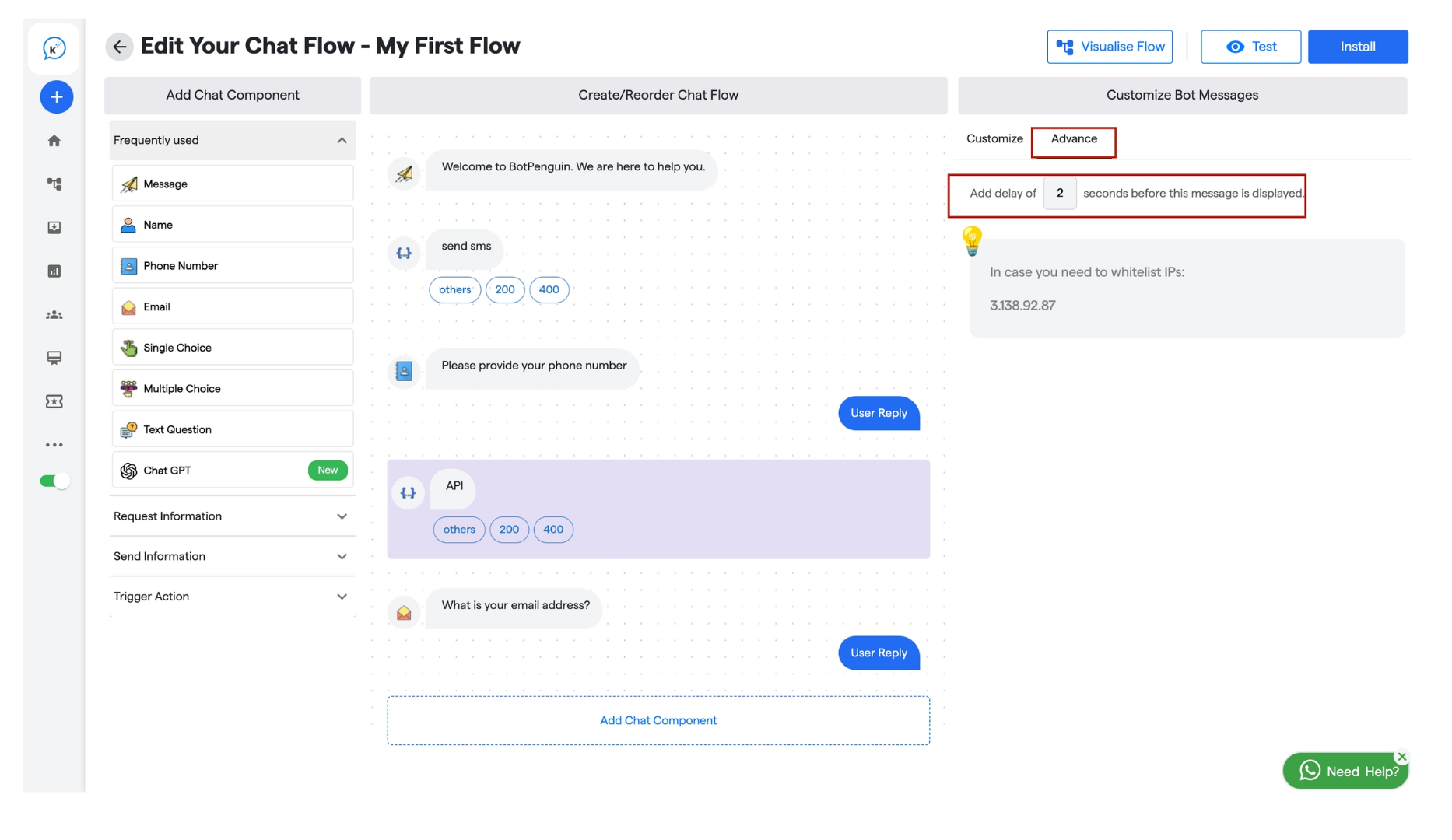 240 Chatbot User Authentication  Convertalk Resource C 19 Pn