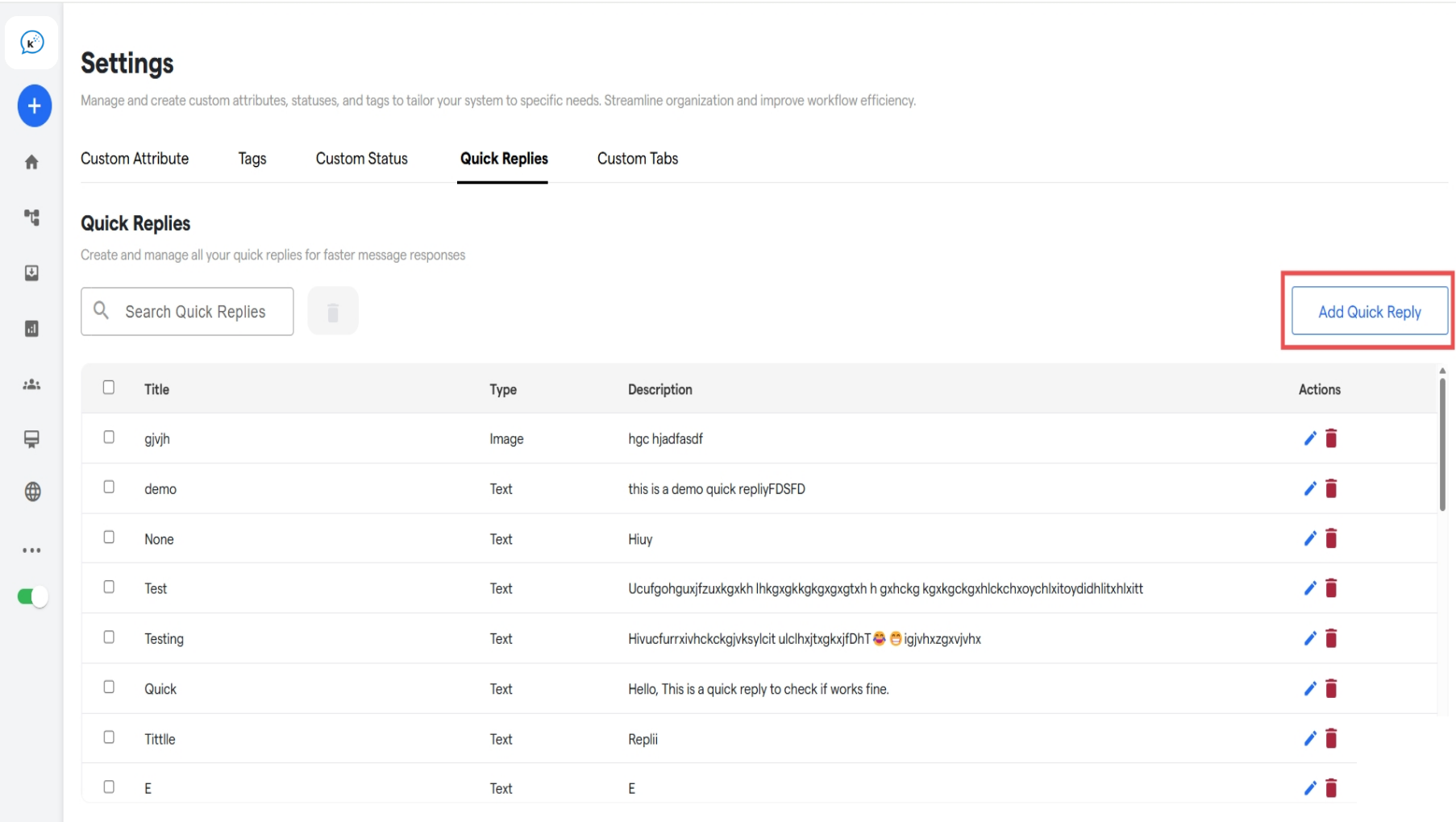 194 Quick Replies  Convertalk Resource Centre 2 Pn