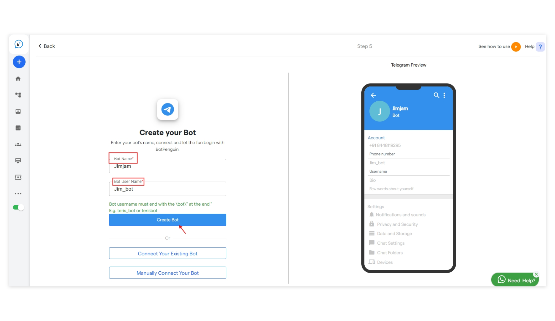 10 Telegram Chatbot  Convertalk Resource Centre 12 Pn