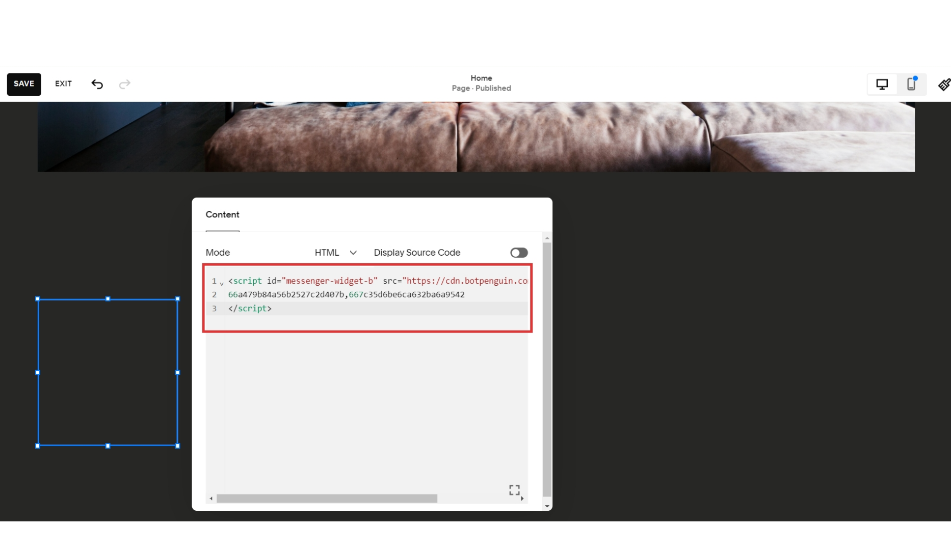 34 Install Website Chatbot On Squarespace  Convertalk 12 Pn