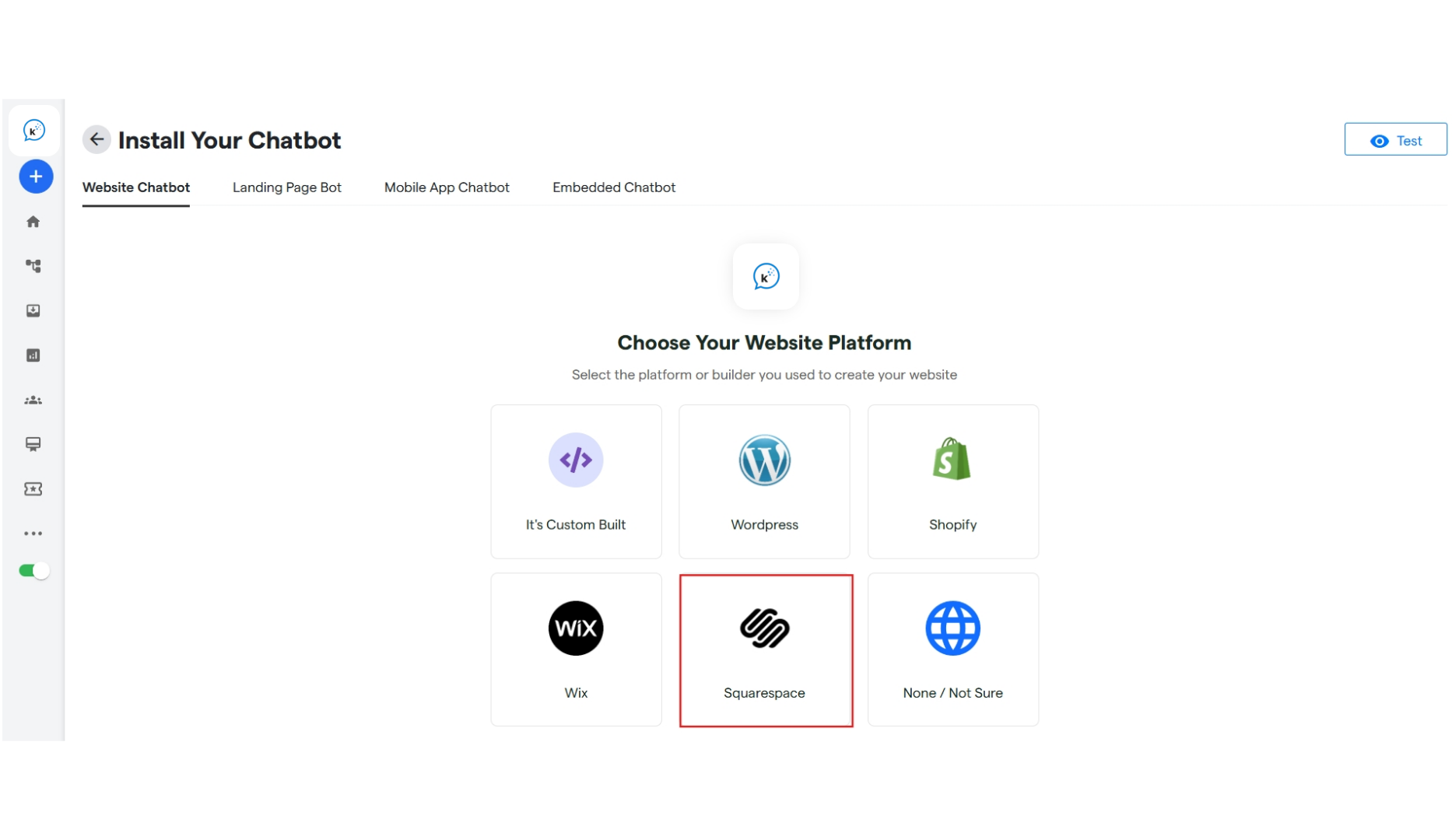 34 Install Website Chatbot On Squarespace  Convertalk 6 Pn