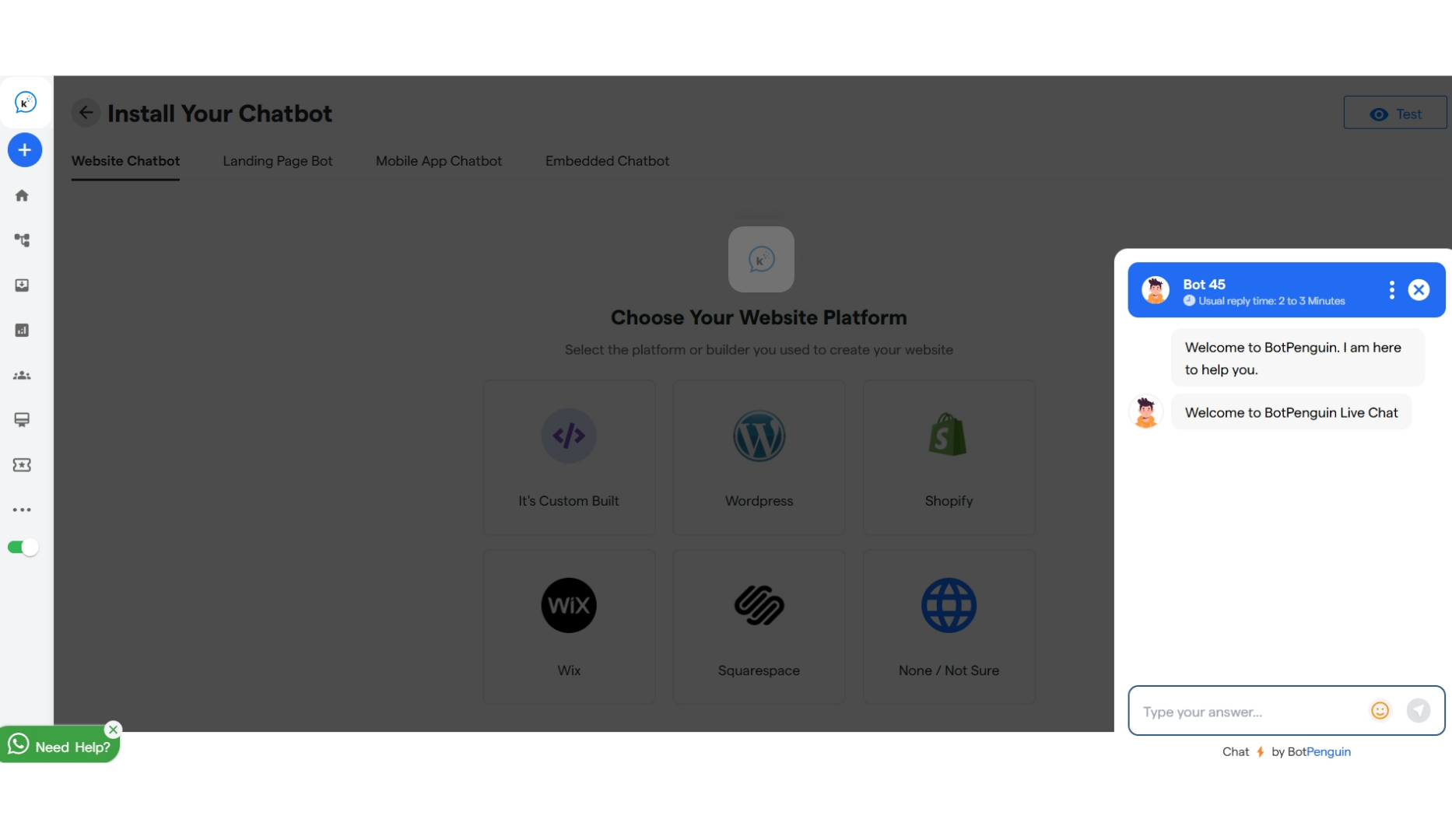 34 Install Website Chatbot On Squarespace  Convertalk 6 Pn