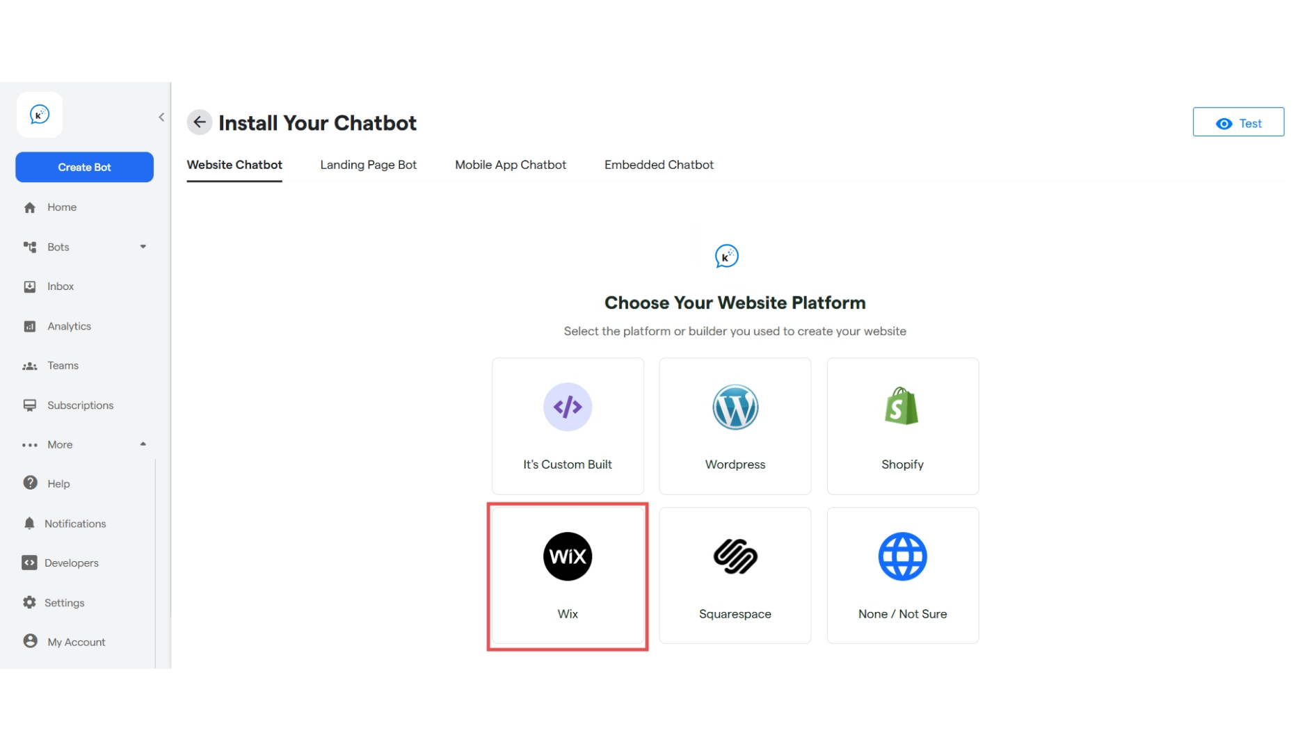 33 Install Website Chatbot On Wix  Convertalk Resourc 5 Pn
