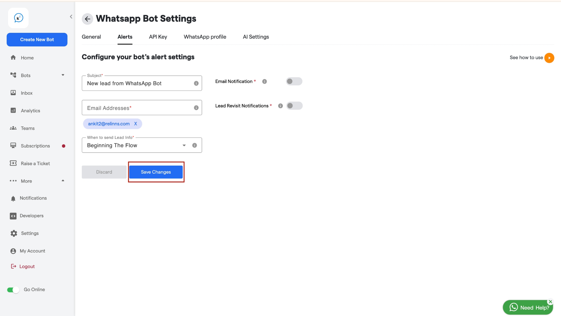 65 Ai Settings  Convertalk Resource Centre 6 Pn