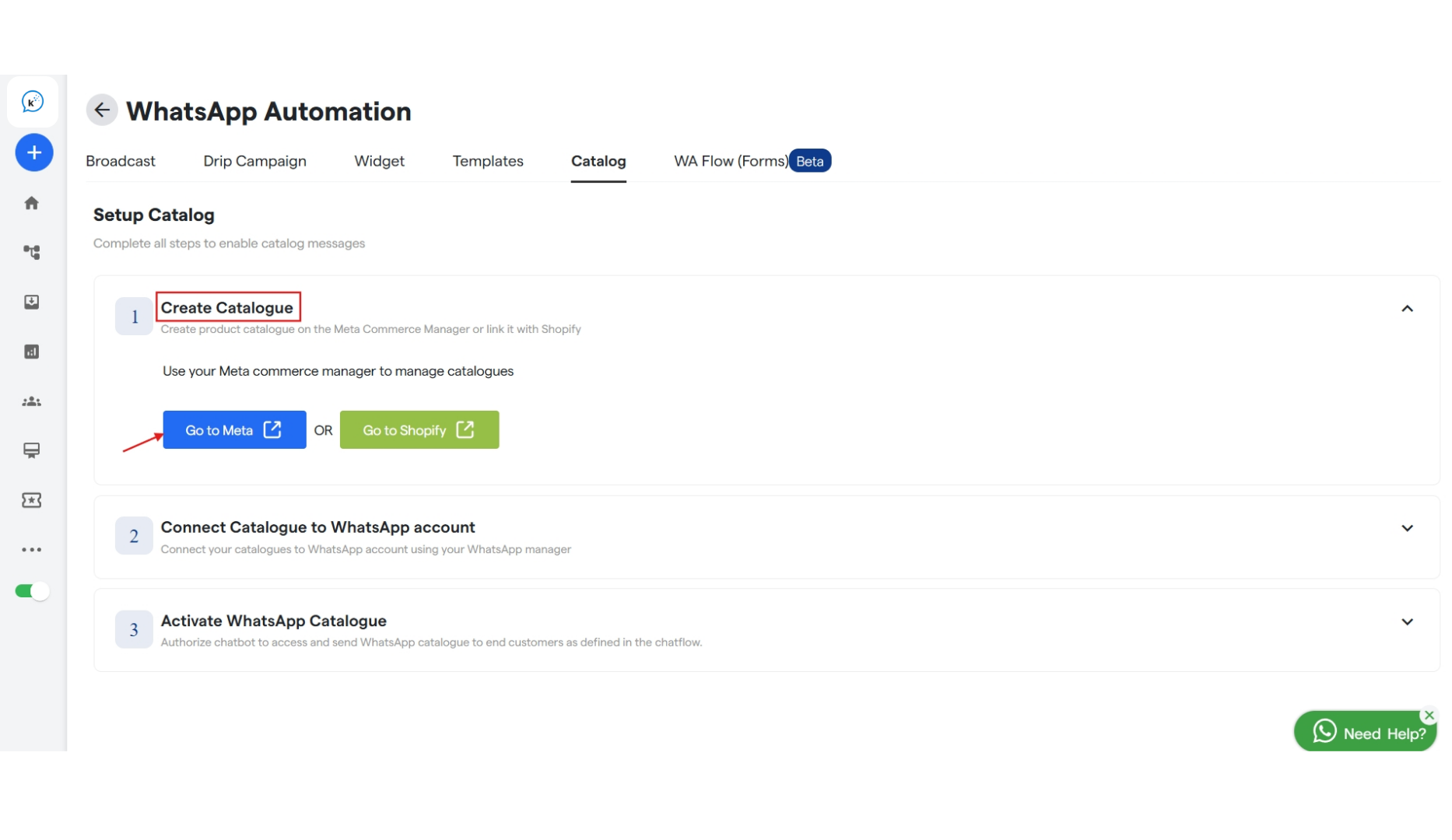 39 Whatsapp Catalog Setup  Convertalk Resource Centre 1 Pn