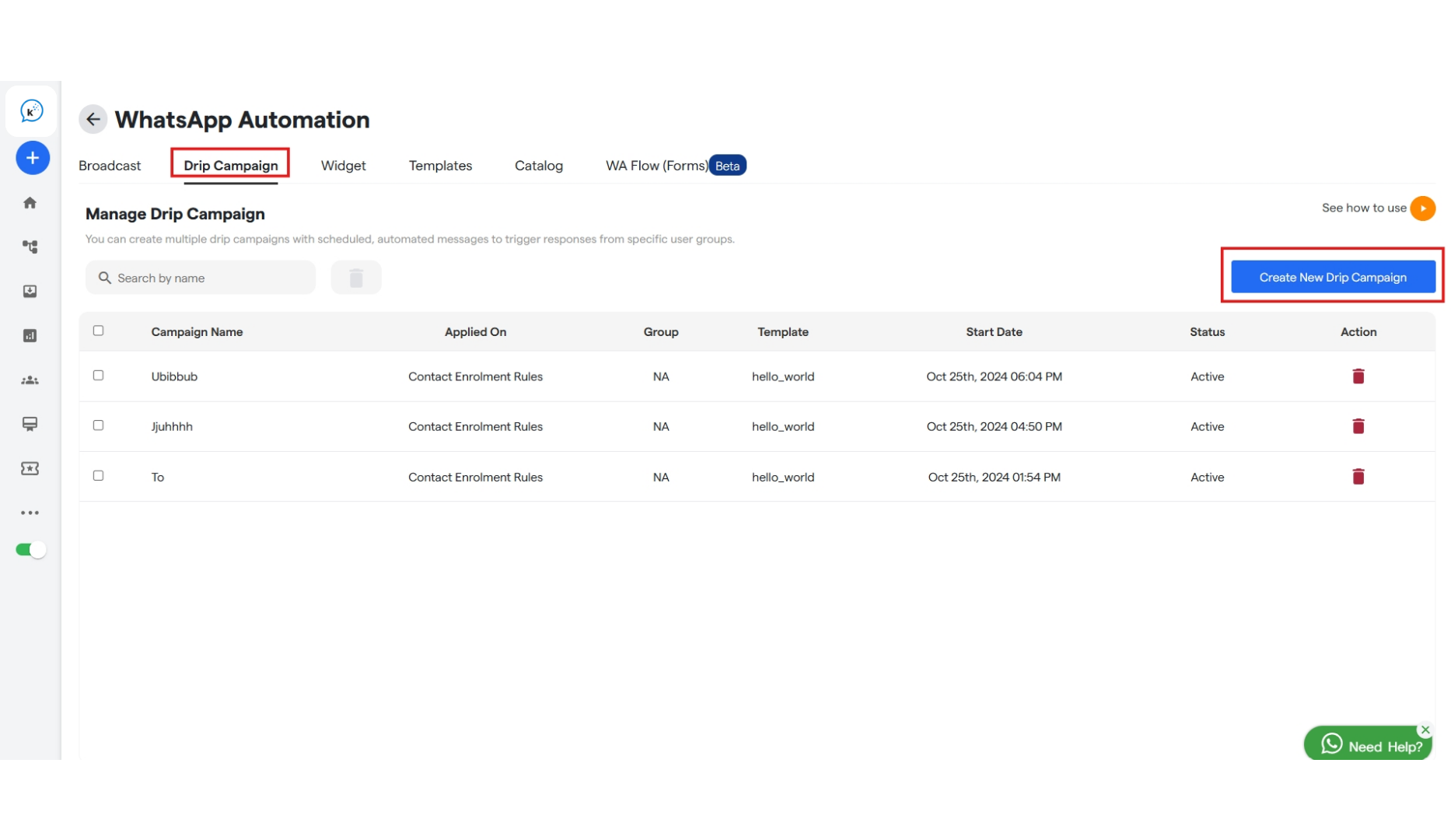42 Whatsapp Drip Campaigns Setup  Convertalk Resource 1 Pn