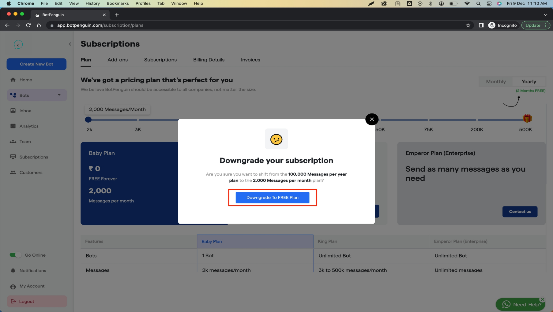 199 Subscription Plans Legacy Version  Convertalk Res 8 Pn