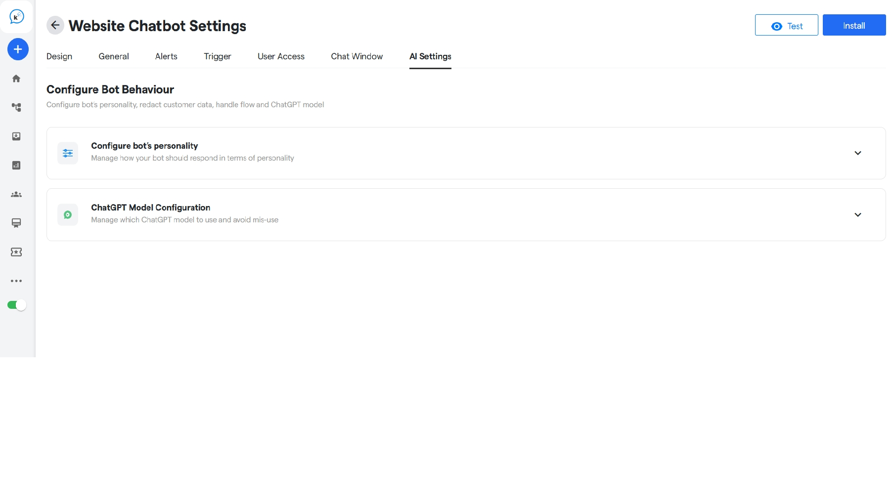 70 Ai Settings  Convertalk Resource Centre 1 Pn