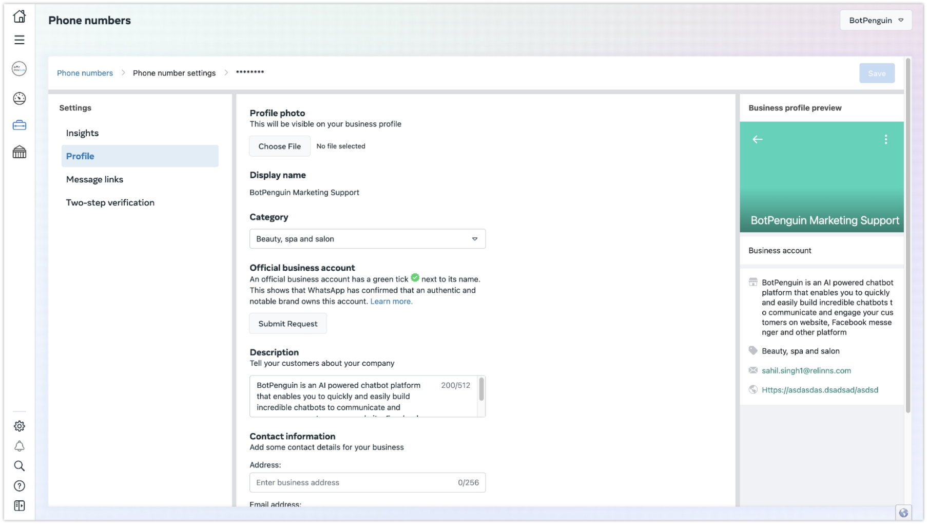 218 Update Whatsapp Bot Profile  Convertalk Resource C 3 Pn