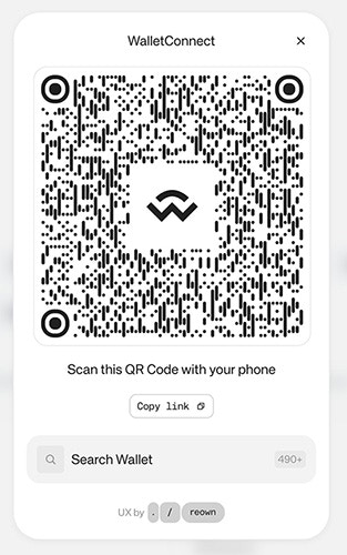 WalletConnect QR Code
