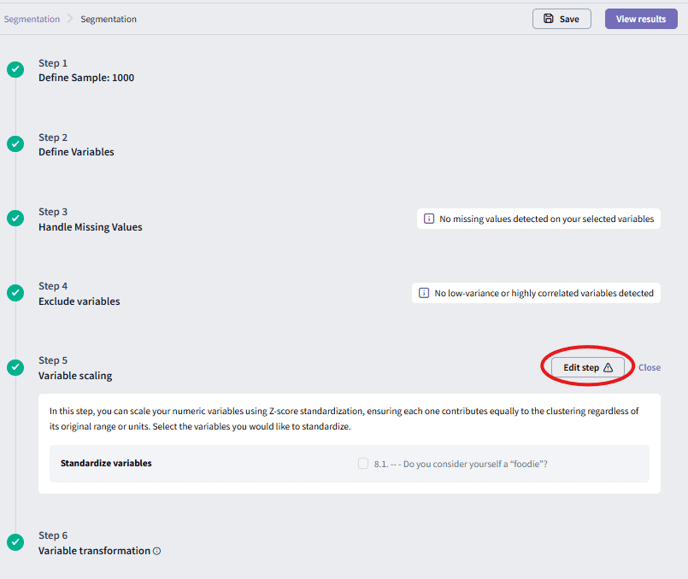 Respondent Segmentation in SightX