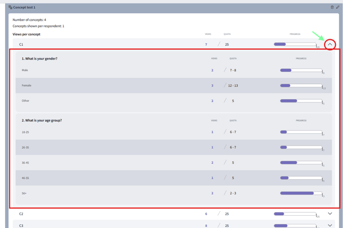 Concept Test Quota Balancing & Distribution
